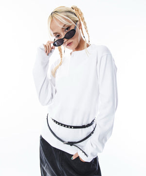 ホワイト　モデル：172cm M着用