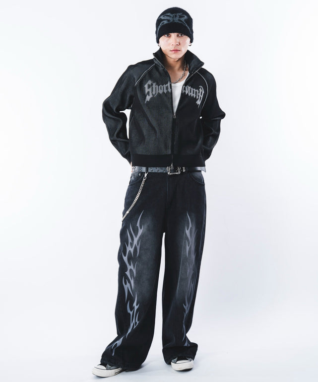 デニムブラックソノタ モデル：180cm L着用