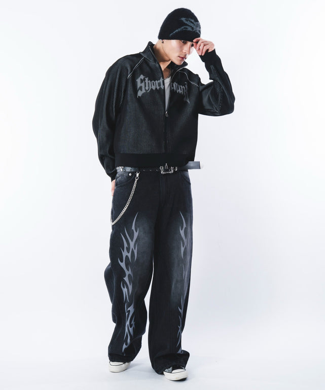 デニムブラックソノタ モデル：180cm L着用