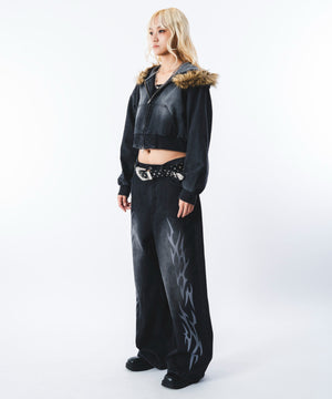 デニムブラックソノタ モデル：172cm L着用