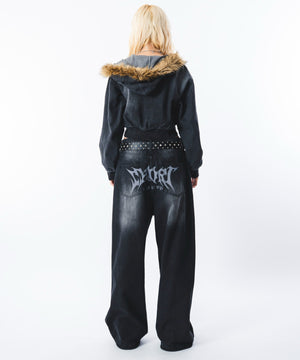 デニムブラックソノタ モデル：172cm L着用