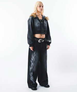 デニムブラックソノタ モデル：172cm L着用