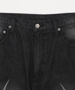 トライバルデニムパンツ