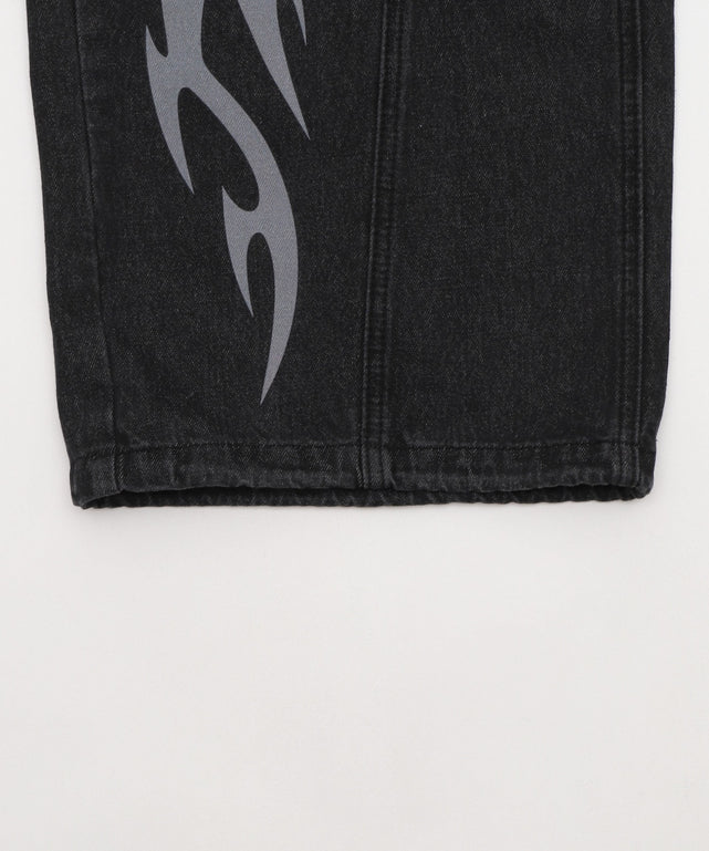 トライバルデニムパンツ