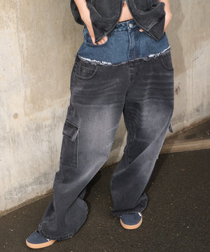 デニムブラックソノタ モデル：172cm L着用