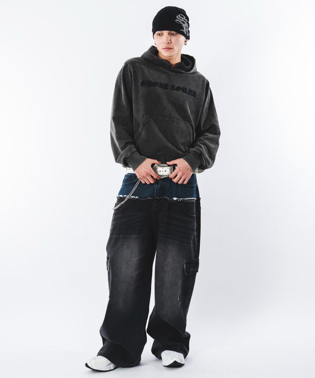 デニムブラックソノタ モデル：180cm L着用