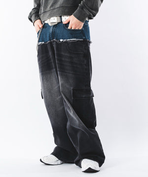 デニムブラックソノタ モデル：180cm L着用