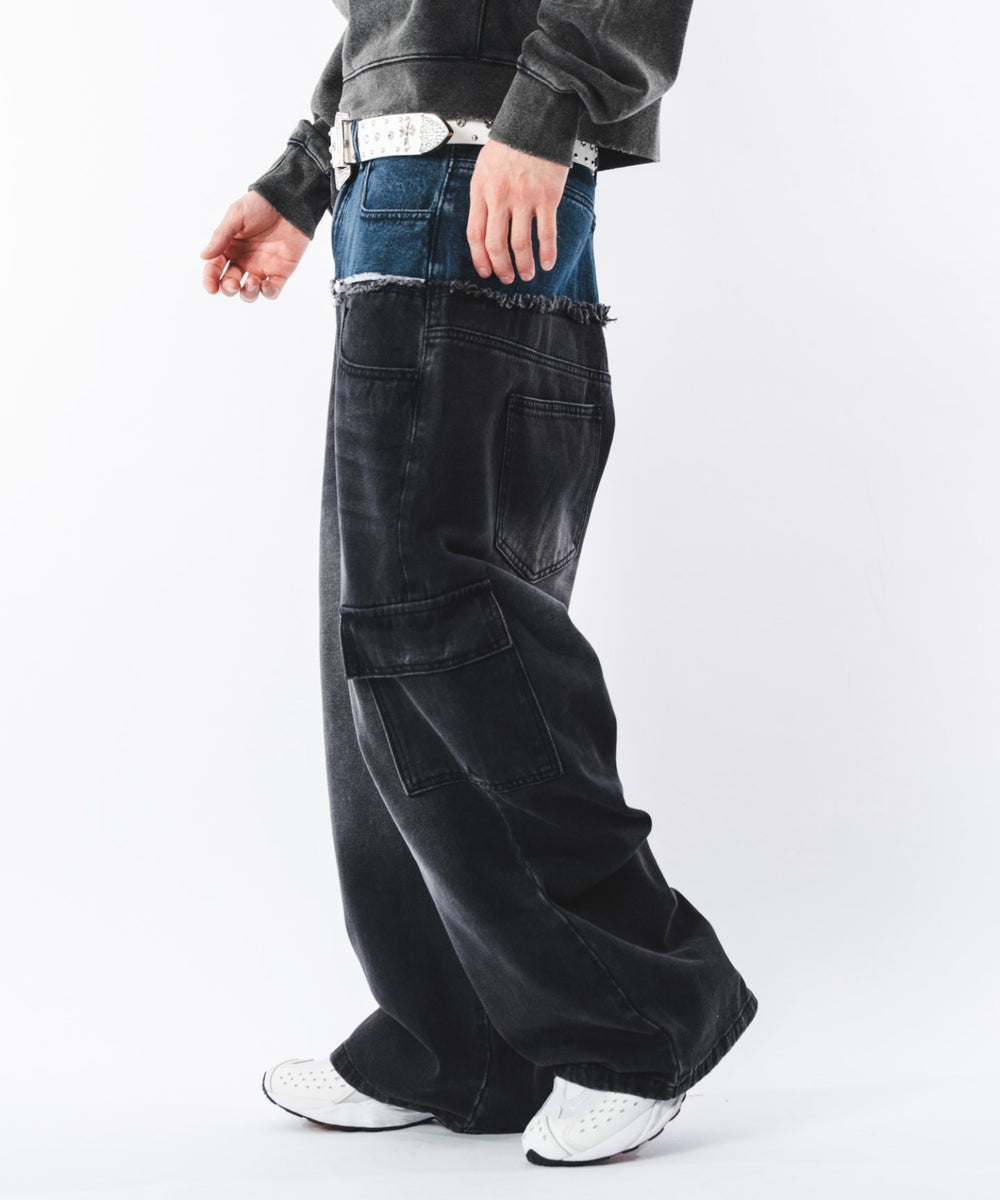 デニムブラックソノタ モデル：180cm L着用