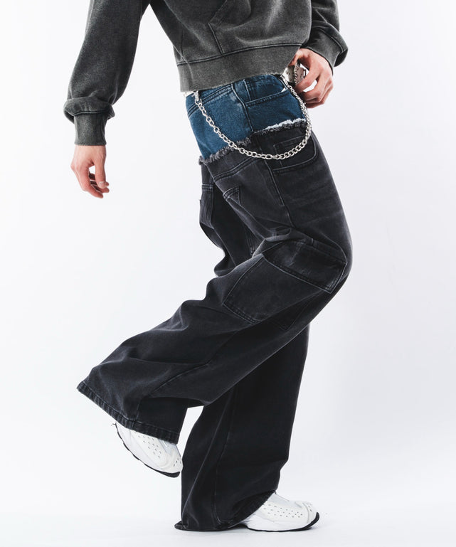 デニムブラックソノタ モデル：180cm L着用