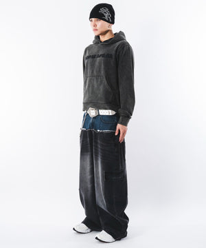 デニムブラックソノタ モデル：180cm L着用