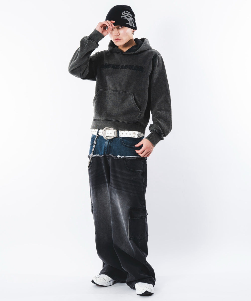 デニムブラックソノタ モデル：180cm L着用