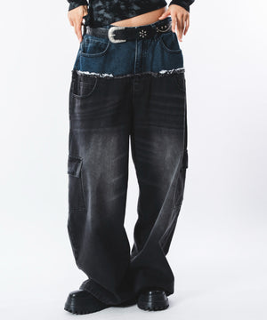 デニムブラックソノタ モデル：172cm L着用