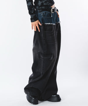 デニムブラックソノタ モデル：172cm L着用