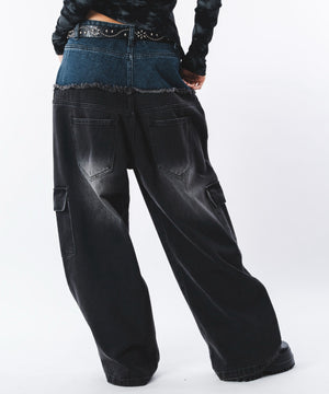 デニムブラックソノタ モデル：172cm L着用