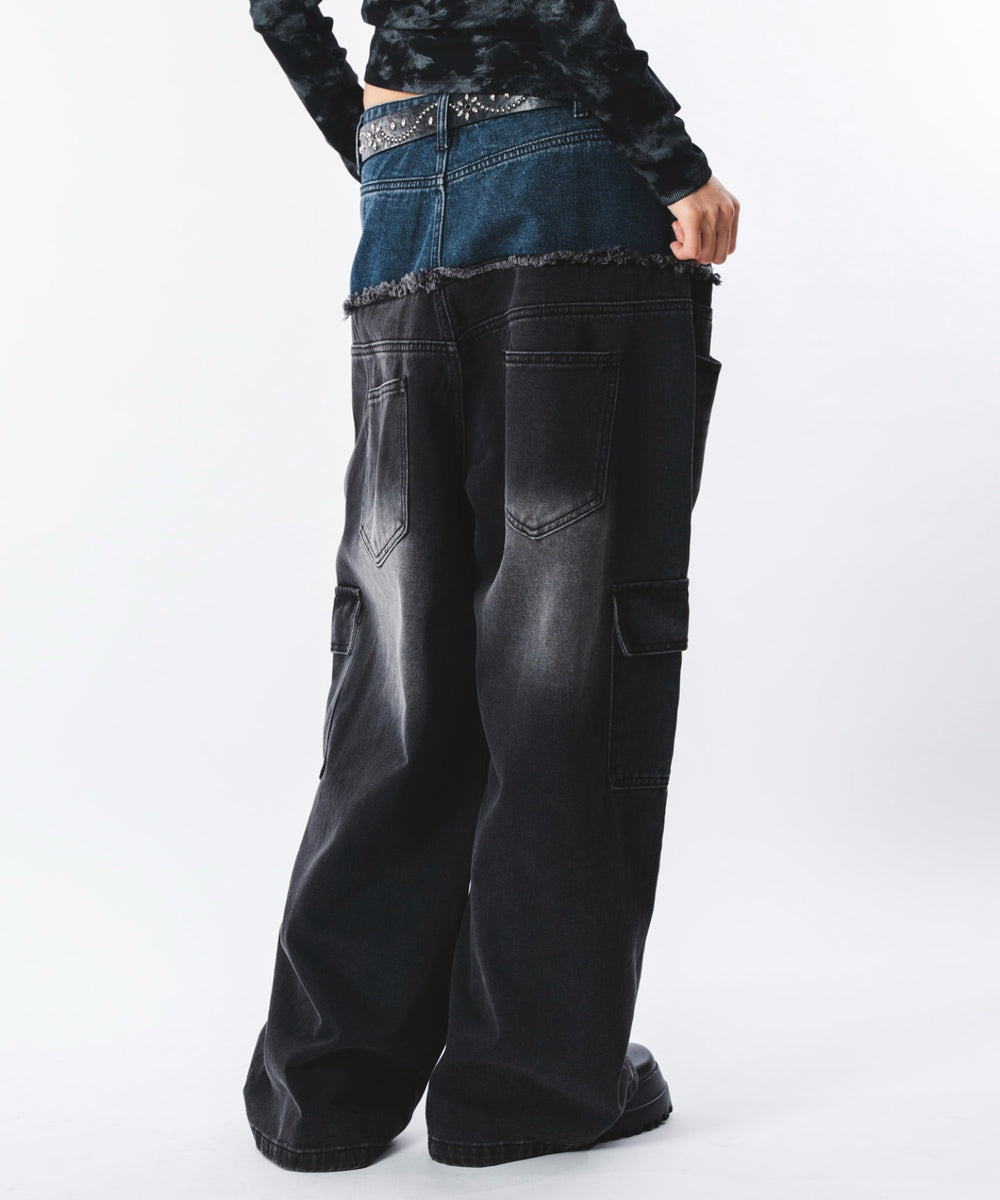 デニムブラックソノタ モデル：172cm L着用