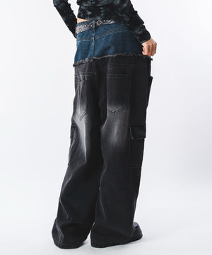 デニムブラックソノタ モデル：172cm L着用