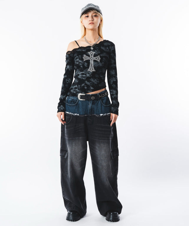 デニムブラックソノタ モデル：172cm L着用