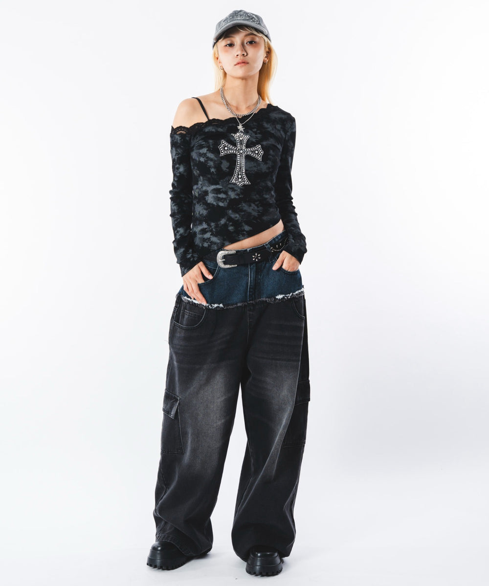 デニムブラックソノタ モデル：172cm L着用