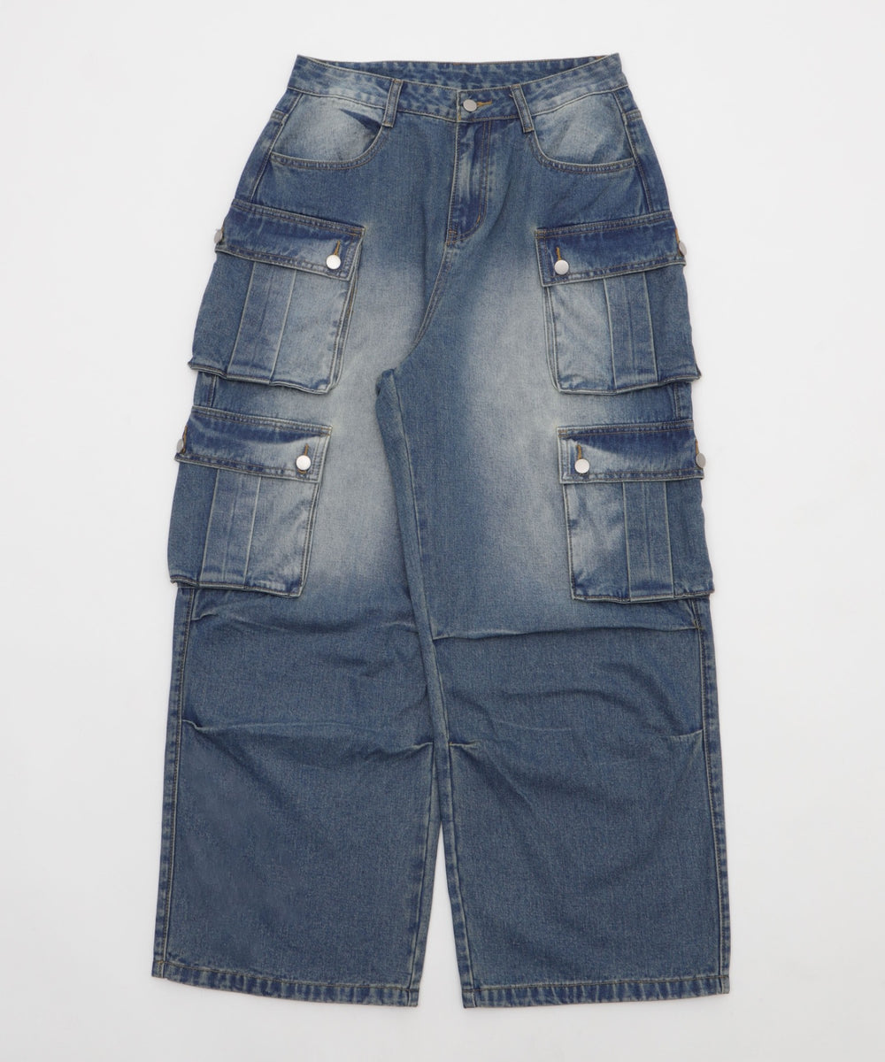 デニム中濃加工