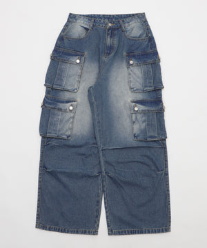 デニム中濃加工