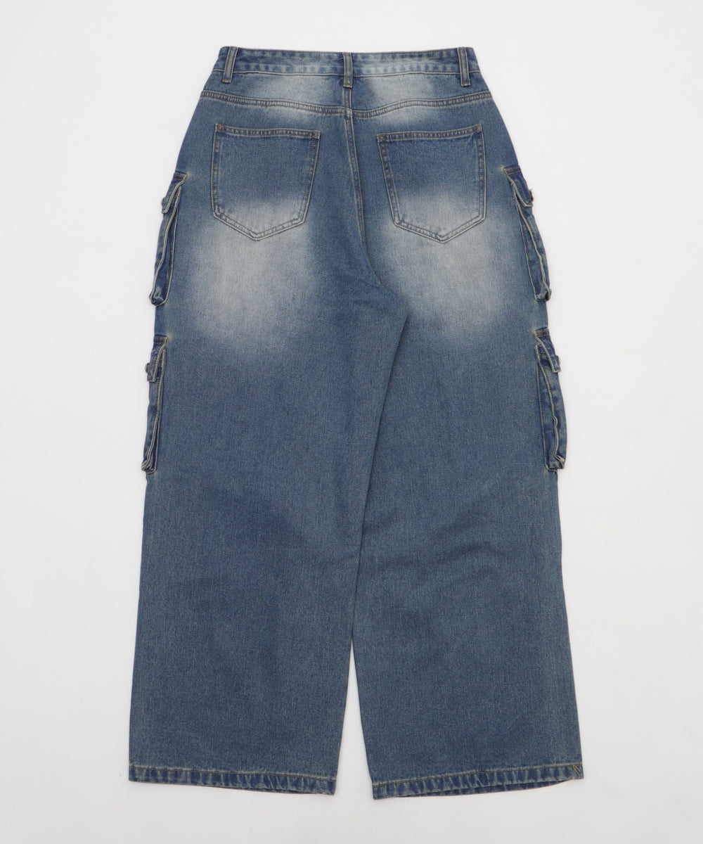 マルチポケットデニムパンツ