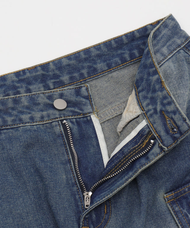 マルチポケットデニムパンツ