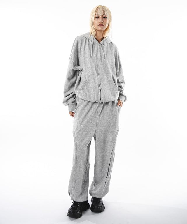 杢グレー モデル：172cm L着用