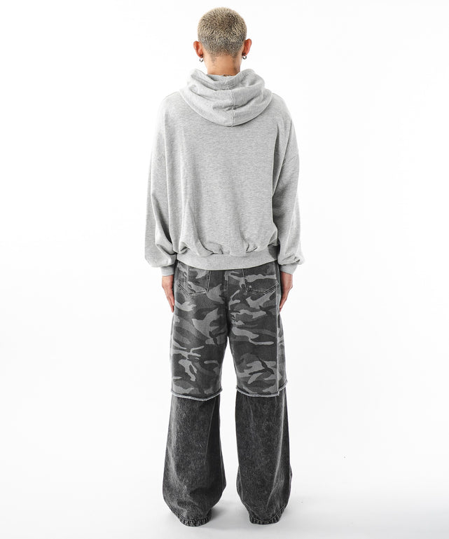 杢グレー モデル：180cm L着用