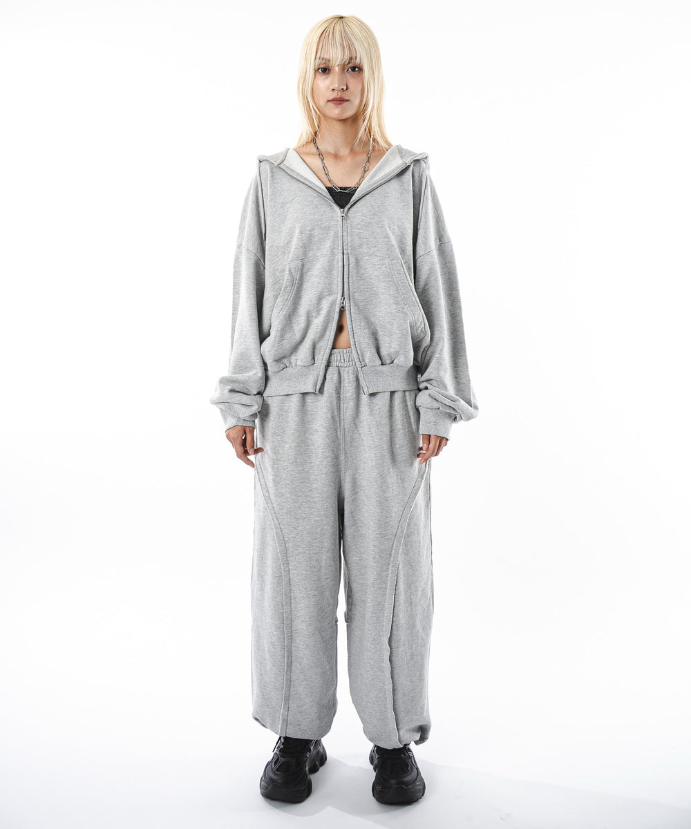 杢グレー モデル：172cm L着用