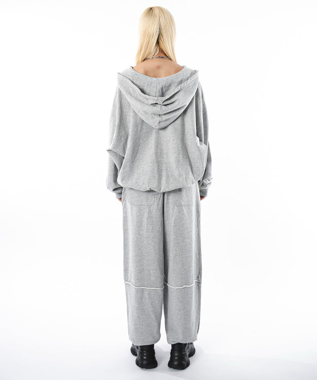 杢グレー モデル：172cm L着用