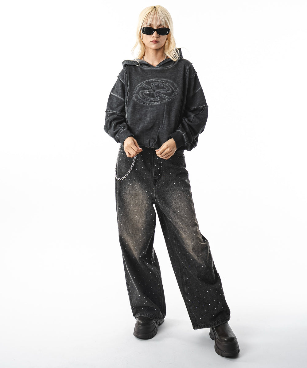 デニムブラックソノタ モデル：172cm L着用