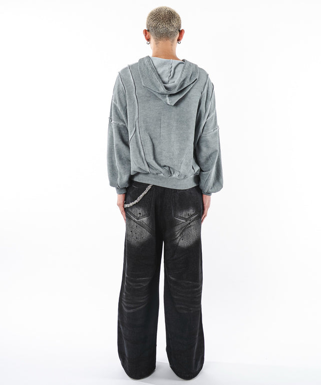 デニムブラックソノタ モデル：180cm L着用