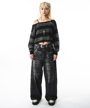 デニムブラックソノタ モデル：172cm L着用