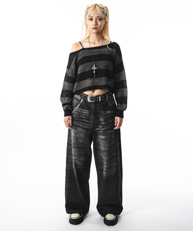 デニムブラックソノタ モデル：172cm L着用