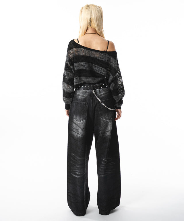 デニムブラックソノタ モデル：172cm L着用