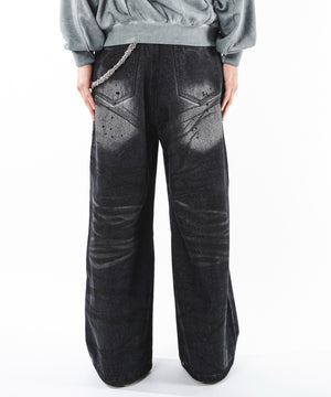 デニムブラックソノタ モデル：180cm L着用