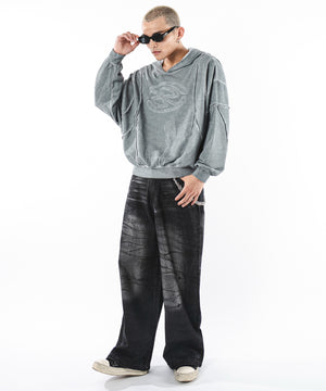 デニムブラックソノタ モデル：180cm L着用