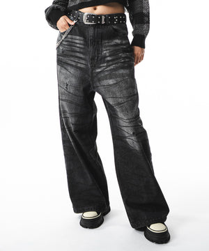 デニムブラックソノタ モデル：172cm L着用