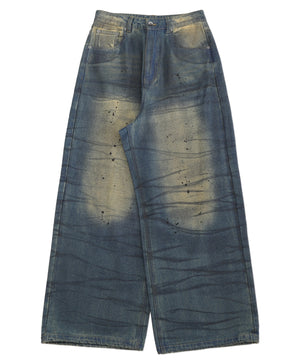 デニム中濃加工