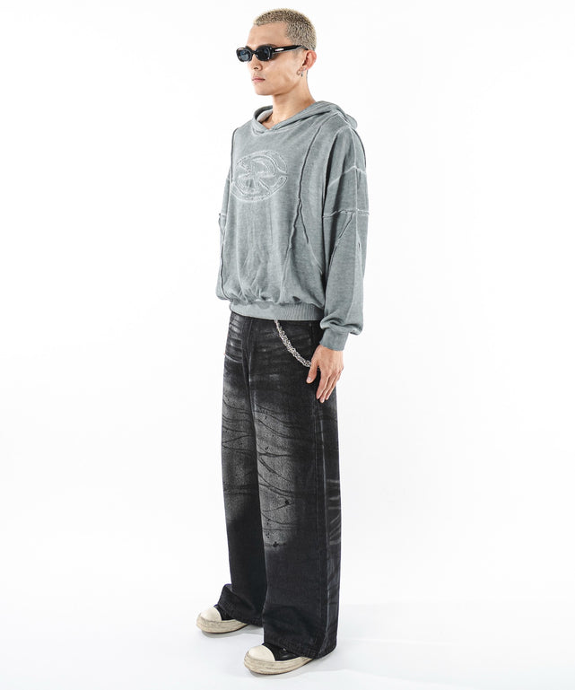 グレー モデル：180cm L着用