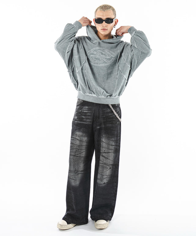 グレー モデル：180cm L着用