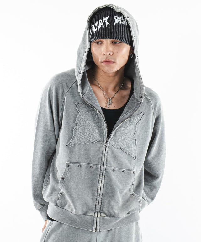 グレー モデル：180cm L着用