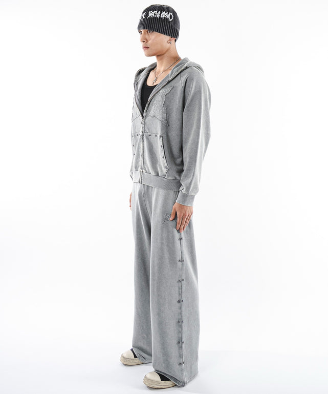 ☺️新品未開封☺️ECHOES OF DUALITY★パーカー★スウェットパンツ ブリーチスタッズロゴスウェットパンツ｜WEGO（ウィゴー） – WEGO