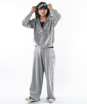 グレー モデル：180cm L着用