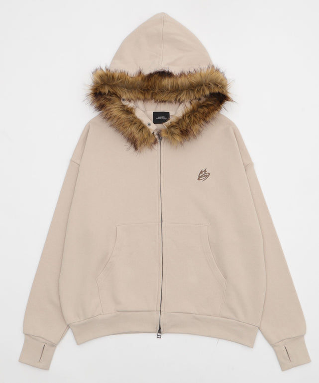 MA55IVE　ファーグラフィックZIPパーカー MA55IVE ファーグラフィックZIPパーカー – WEGO ONLINE STORE