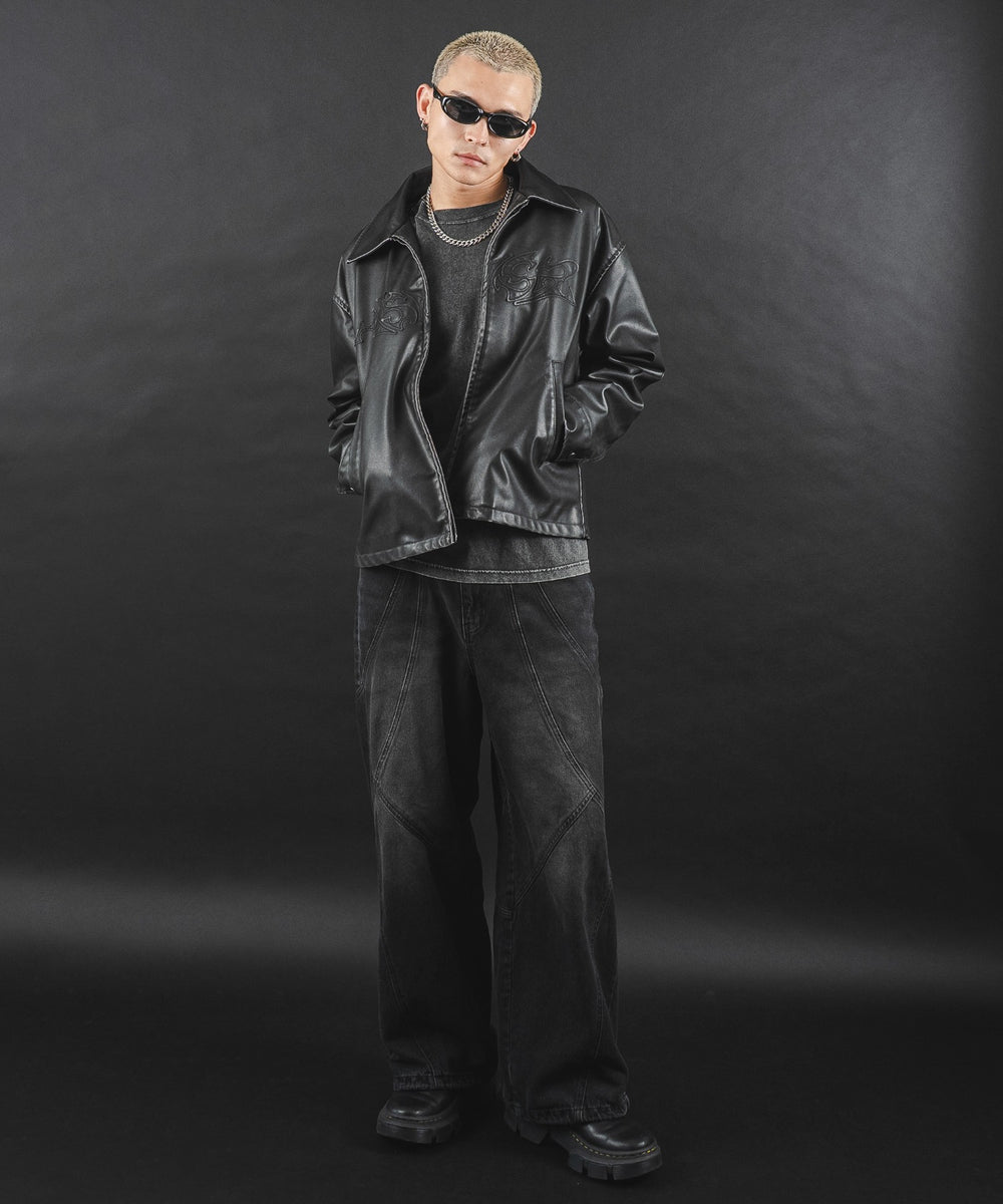 デニムブラックソノタ モデル：180cm L着用