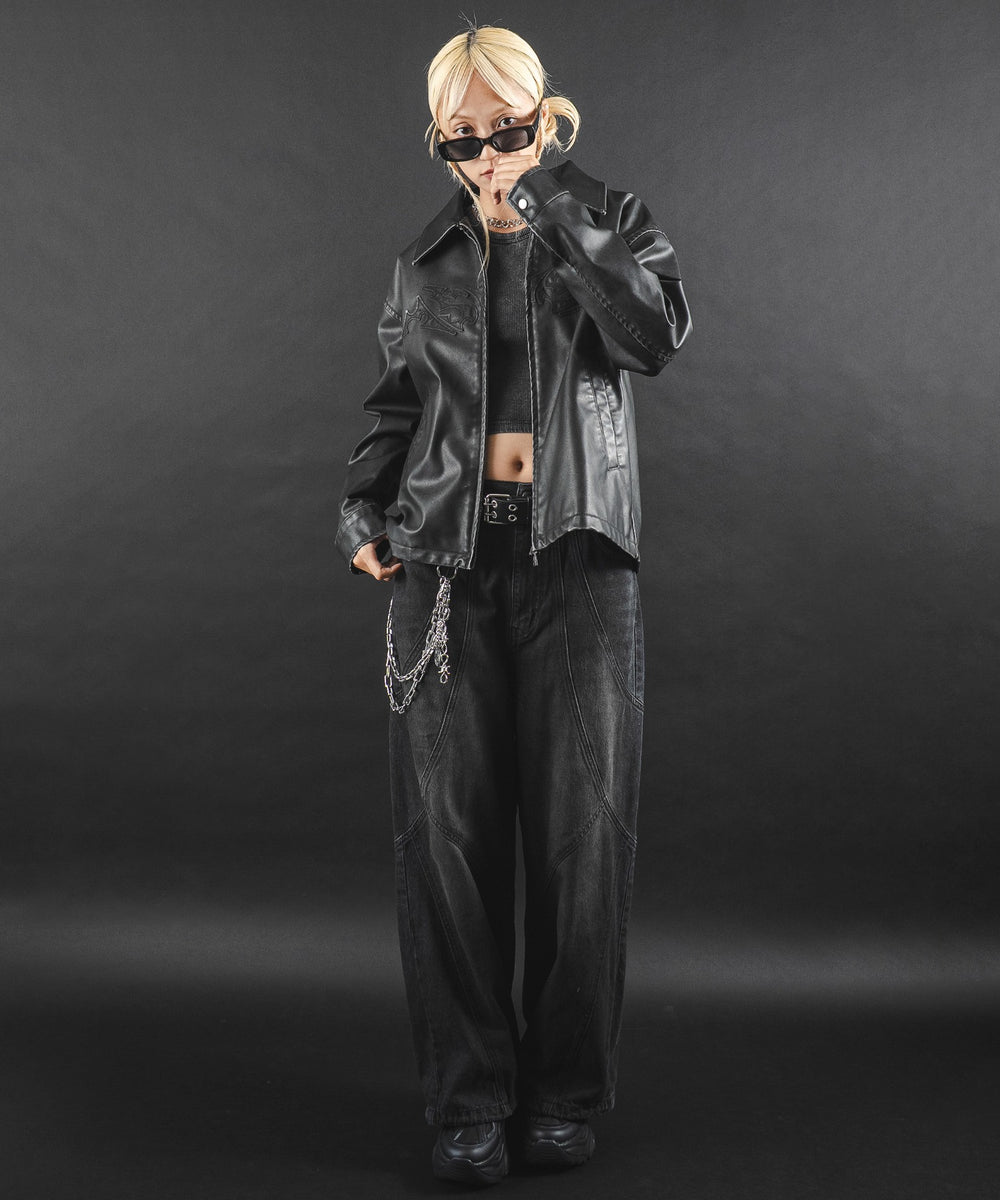 デニムブラックソノタ モデル：172cm L着用