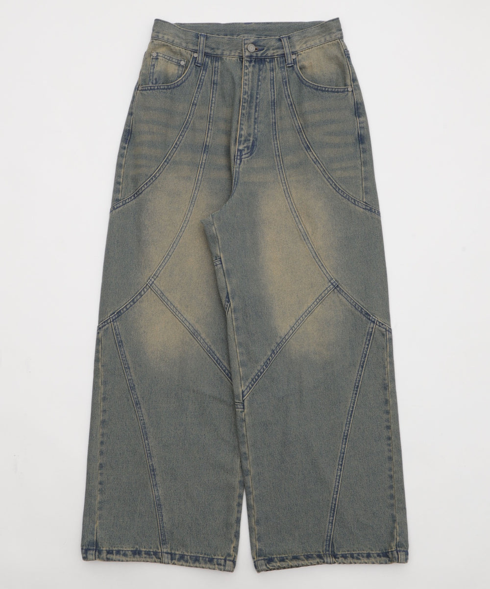 デニム中濃加工