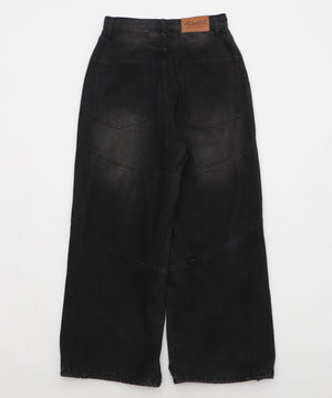 MA55IVE　スウィッチングデニムパンツ