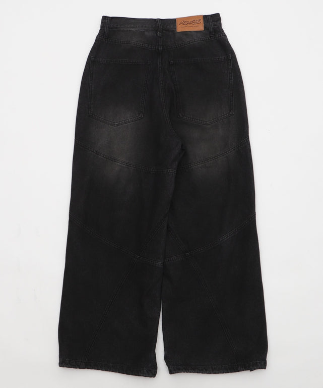 MA55IVE　スウィッチングデニムパンツ